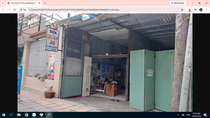 Cho thuê Mặt bằng kinh doanh 30m2 giá 5 triệu tại - Chọn - Phường 8 Thành phố Vũng Tàu Bà Rịa - Vũng Tàu