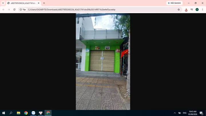 Cho thuê Mặt bằng kinh doanh 32m2 giá 7 triệu tại - Chọn - Phường 9 Thành phố Vũng Tàu Bà Rịa - Vũng Tàu