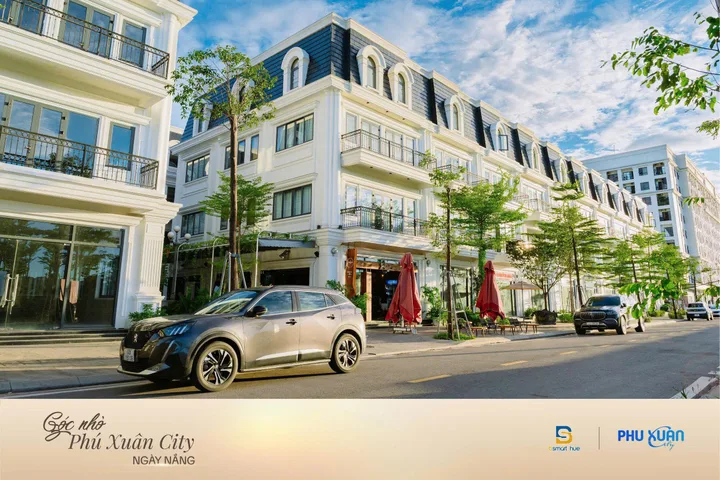 SHOPHOUSE PHÚ XUÂN CITY MẶT TIỀN CHỢ CỐNG MỚI VỊ TRÍ VÀNG TRUNG TÂM TP HUẾ