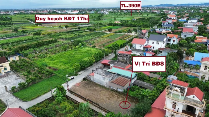 Bán Đất 93m2 thổ cư giá 930 triệu - Xã Kim Đính Huyện Kim Thành Hải Dương