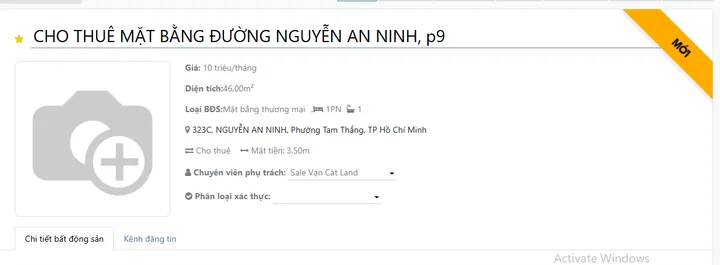 Cho thuê Mặt bằng kinh doanh 45.5m2 giá 10 triệu tại - Chọn - Phường 9 Thành phố Vũng Tàu Bà Rịa - Vũng Tàu
