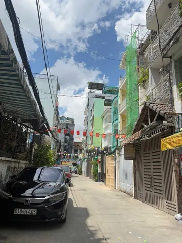 NHÀ THÀNH THÁI - TÔ HIẾN THÀNH - 2 TẦNG - 51M² - HẺM THÔNG - GIÁ 9.5 TỶ