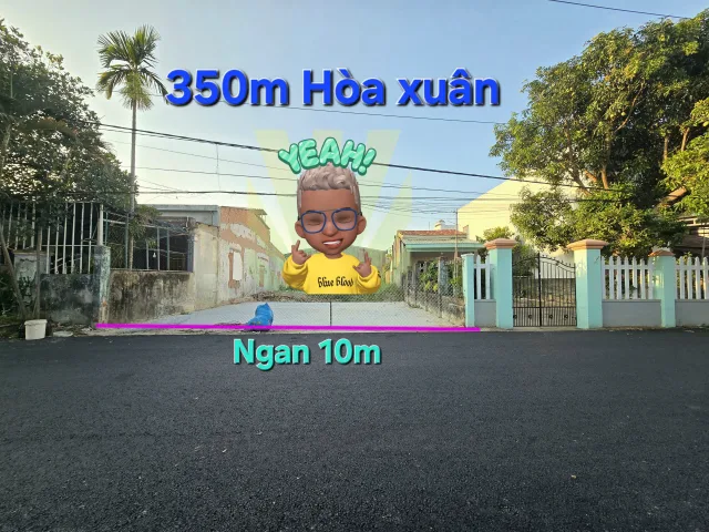 🌞 Lô diện tích lớn khu chợ CHỢ ĐẦU MỐI HÒA XUÂN🌞