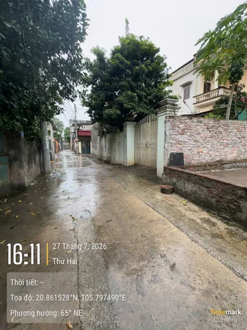 Bán Đất 75.8m2 có sẵn 75.8 m2 thổ cư giá 7.5 tỷ tại - Chọn - Xã Tam Hưng Huyện Thanh Oai Hà Nội