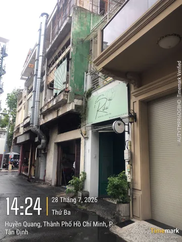 Bán Nhà riêng 44m2 có sẵn 34 m2 thổ cư giá 12 tỷ tại Đường Huyền Quang Phường Tân Định Quận 1 TP. Hồ Chí Minh