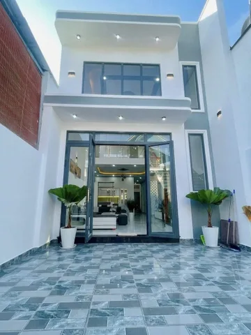 Cần tiền bán gấp nhà gác lửng đúc mới xây gần KDL Bửu Long