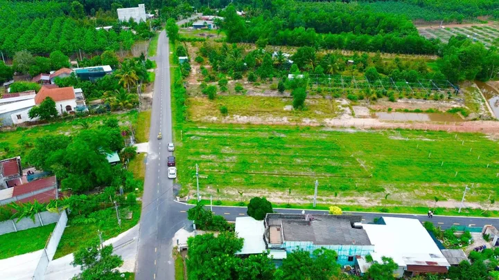 Bán Đất 1000m2 có sẵn 400 m2 thổ cư giá 545 triệu tại Đường Số 8 Xã Minh Thạnh Huyện Dầu Tiếng Bình Dương
