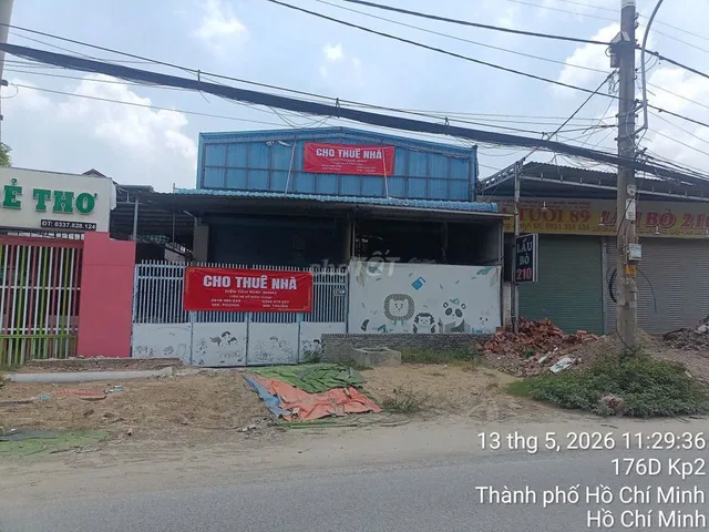 MẶT BẰNG KINH DOANH CHO THUÊ DIỆN TÍCH 9X40=360M2