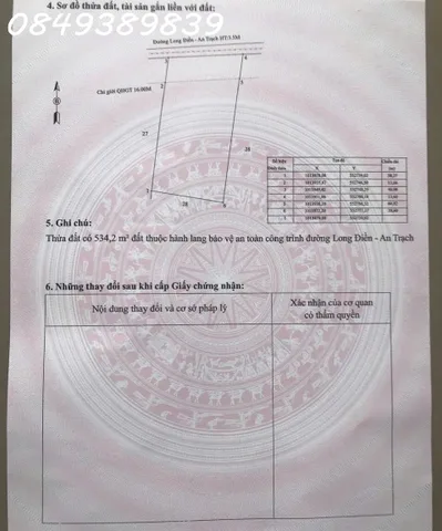 Bán đất tại Ấp Thạnh 1, Long Điền, Đông Hải, Bạc Liêu, giá 1,6 tỷ, DT 2964,9m2