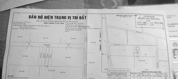 Bán Đất 100m2 giá 3 tỷ tại Đường Thạnh Xuân 31 Phường Thới An Quận 12 TP. Hồ Chí Minh
