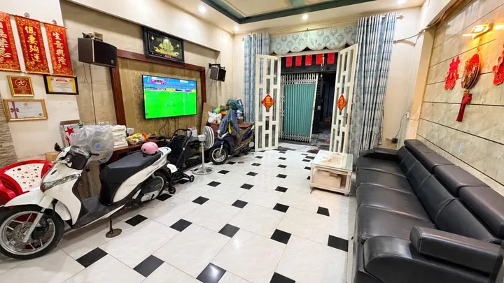 (79m² ) BÌNH TRỊ ĐÔNG 4 TẦNG BTCT - HXH THÔNG.