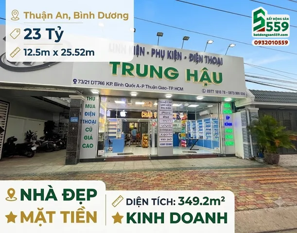 Chính chủ cần bán nhà kết hợp kinh doanh tại phường Thuận Giao, TP. Hồ Chí Minh mới