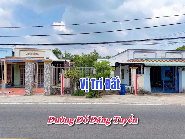 (S487) Đất mặt tiền Đỗ Đăng Tuyển, xã An Nhơn Tây, dt 241m2, giá 1 tỷ 550