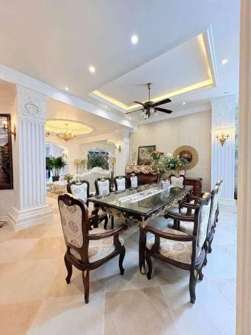 BÁN BIỆT THỰ MẶT TIỀN 16M KHU HỌ LÊ PHÚ THẠNH TÂN PHÚ 161M² 3 TẦNG 52.5 TỶ