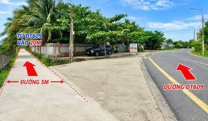 Bán Đất 120m2 có sẵn 120 m2 thổ cư giá 890 triệu tại Đường Hùng Vương Xã Đại Hiệp Huyện Đại Lộc Quảng Nam
