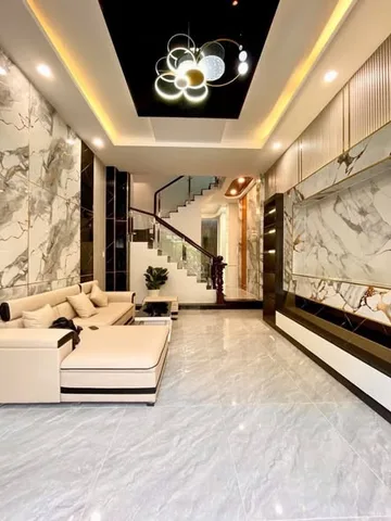 NHÀ ĐẸP - FULL NỘI THẤT - HẺM XE HƠI THÔNG - 100m Ra MT Lê Văn Việt.