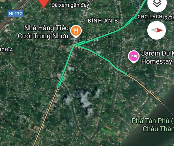 Bán Đất 1493.5m2 giá 2 tỷ tại - Chọn - Xã Hòa Nghĩa Huyện Chợ Lách Bến Tre