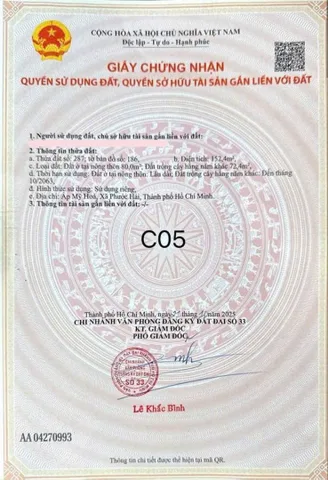 🔥Chủ Kẹt Tiền bán LÔ GÓC 2 MẶT tiền đường cực hiếm bề ngang rộng lên tới 7m nằm ngay trung tâm xã Phước Hải TPHCM