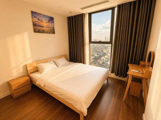 Sát Vách Trung Tâm! Cho thuê CHCC Viva Riverside 80m 2PN 2WC chỉ 13tr/tháng LH 0938771300