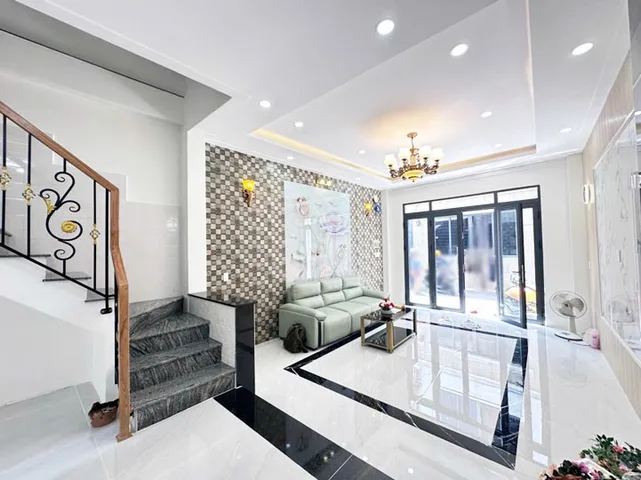 Nhà mới đẹp 4 tầng, Hẻm Xe Hơi, Trường Chinh, P.Tân Bình, 64m2, hơn 11 tỷ TL