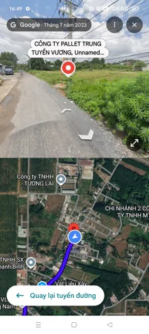 Bán Đất 122.6m2 có sẵn 122.6 m2 thổ cư giá 1.8 tỷ tại - Chọn - Xã Lộc An Huyện Long Thành Đồng Nai