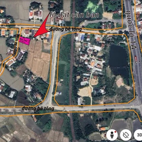 Bán Đất 465m2 có sẵn 465 m2 thổ cư giá 899.1 triệu tại - Chọn - - Chọn - Xã Nam Ninh Hòa Khánh Hòa