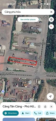 BDS 🔴 HVL [NC] 🚩 CHO THUÊ ĐẤT DÀI HẠN – ĐỐI DIỆN CẢNG PHÚ HỮU