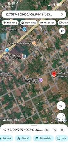 Bán Đất 206.7m2 có sẵn 60 m2 thổ cư giá 800 triệu tại Xã Cuor Đăng Huyện Cư M'gar Đắk Lắk