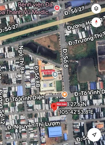 Bán Đất 80m2 có sẵn 80 m2 thổ cư giá 850 triệu tại Đường Nguyễn Việt Khái Phường 7 Thành phố Bạc Liêu Bạc Liêu