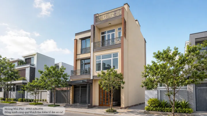 [Q.Hải Châu - Mặt tiền Cao Xuân Dục - Khu công viên cây xanh] Nhà 4 tầng 60m2 (4x15)