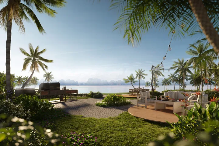 Biệt thự biển Grand Bay hạ long Villas 211m2 giá 41 tỷ 1 bước chân chạm biển