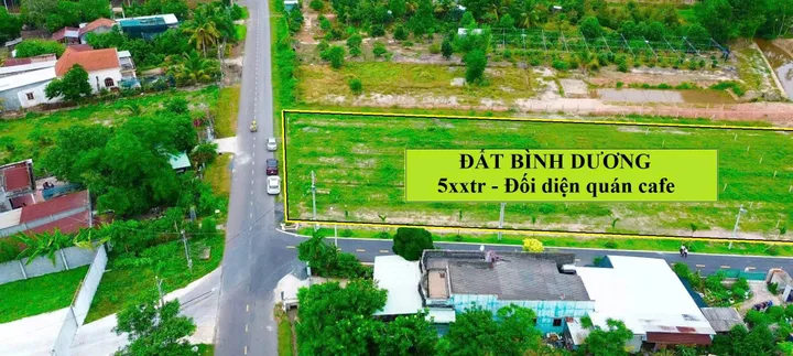 Bán Đất 300m2 - Sẵn 100m2 thổ cư - Đối diện công ty - giá 540tr - Dầu Tiếng - Bình Dương