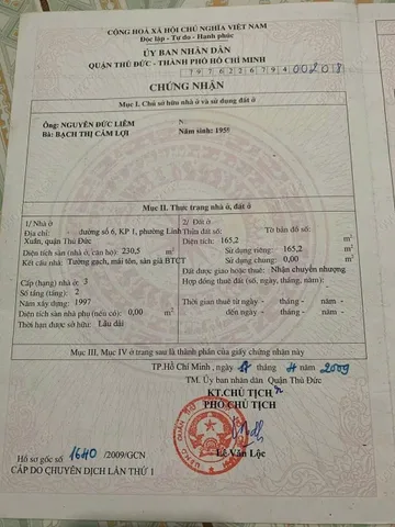 BÁN NHÀ SIÊU RẺ LINH XUÂN - 165M2 FULL THỔ - HẺM XE HƠI KHÔNG QUY HOẠCH KHÔNG LỘ GIỚI - KHAI THÁC DÒNG TIỀN