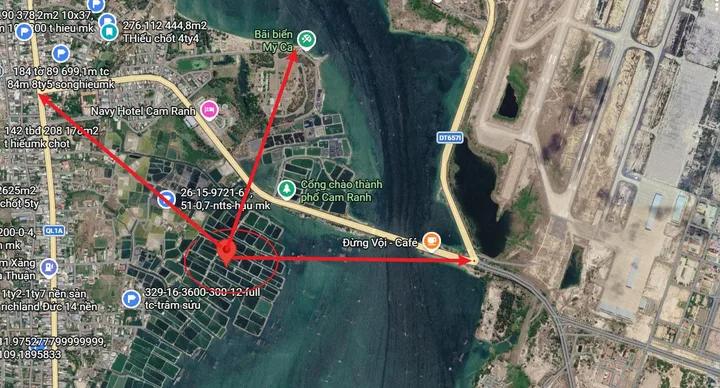 Bán Đất 2619m2 giá 2.5 tỷ tại Phường Cam Nghĩa Thành phố Cam Ranh Khánh Hòa