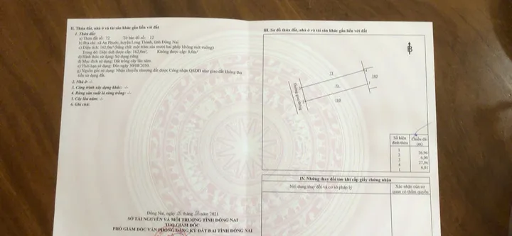 Bán Nhà trọ 162m2 giá 1.35 tỷ tại Xã An Phước Huyện Long Thành Đồng Nai