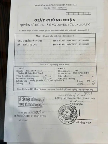 Bán Nhà Mặt Tiền 40 Đường Số 3, Phường 26, Quận Bình Thạnh