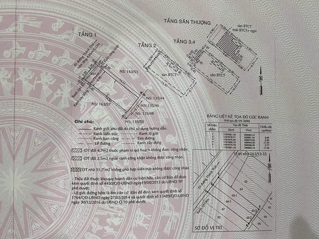 Bán Nhà Hẻm 163/53-55 Thành Thái, Phường 14, Quận 10