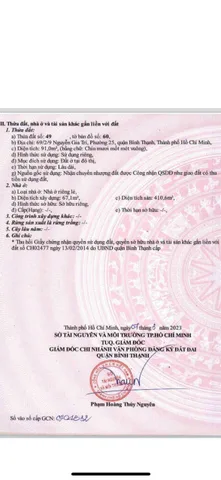 Bán Nhà Hẻm 69/2/9 Nguyễn Gia Trí, Phường 25, Quận Bình Thạnh