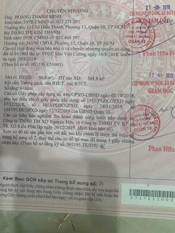 Bán Nhà Hẻm 252/55 Cao Thắng, Phường 12, quận 10