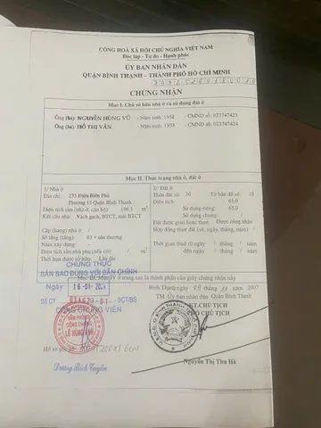 Bán Nhà Mặt Tiền 235 Điện Biên Phủ, Phường 15, Quận Bình Thạnh