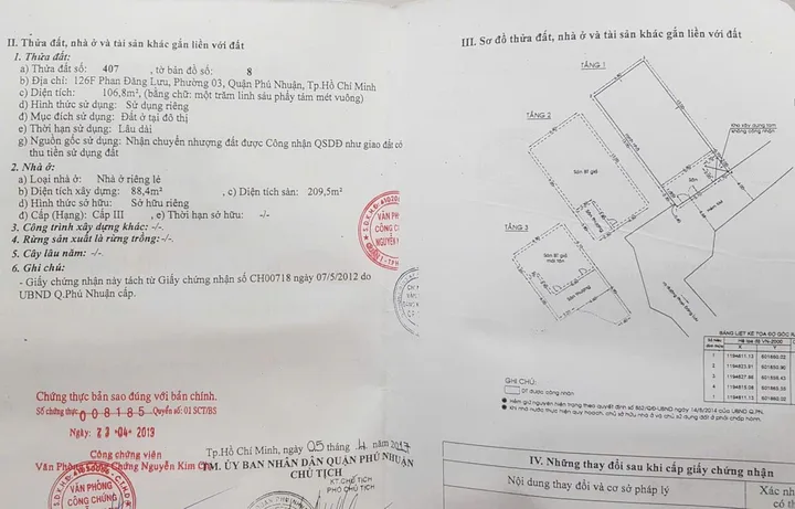 Bán Nhà Mặt Tiền 126F Phan Đăng Lưu, P.3, Phú Nhuận