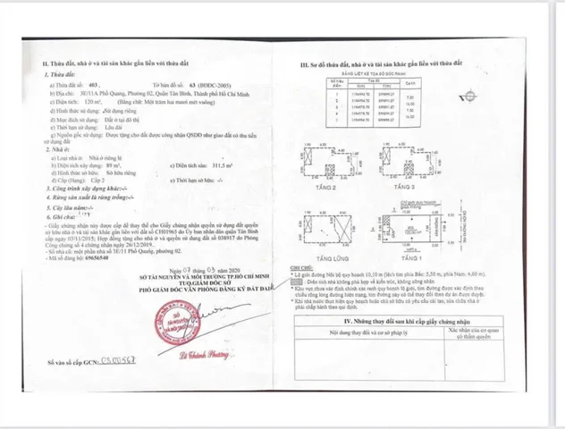 Bán Nhà Hẻm 3E/11A Phổ Quang, Phường 2, Quận Tân Bình