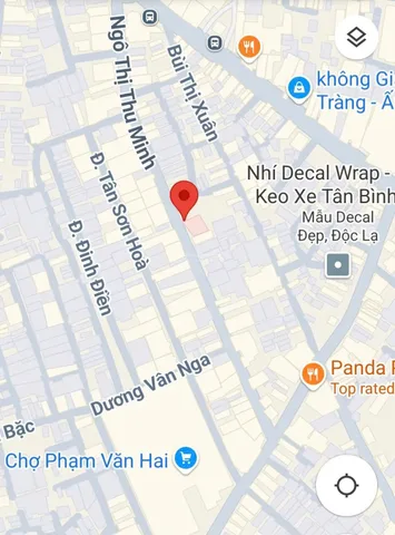 Bán Nhà Mặt Tiền 93 Ngô Thị Thu Minh, P.2, Tân Bình
