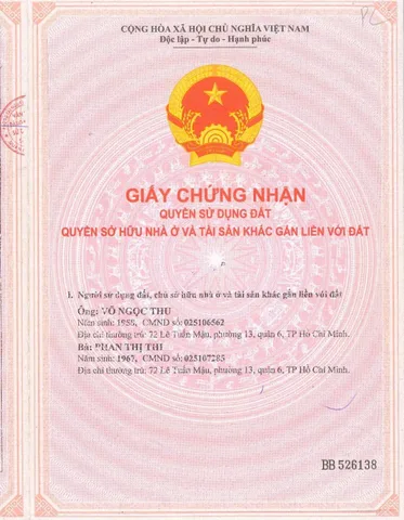 Bán Nhà Mặt Tiền 72 Lê Tuấn Mậu, P13, Q6