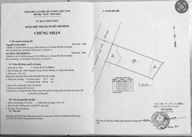 Bán Nhà Hẻm 284/4 Nguyễn Trọng Tuyển, P.10, Phú Nhuận