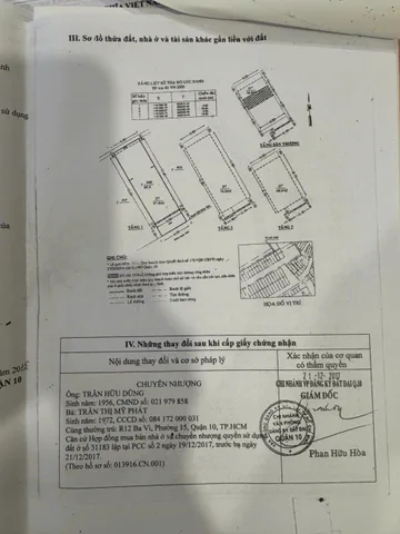 Bán Nhà Hẻm 42/45 Trần Thiện Chánh, Phường 12, Quận 10