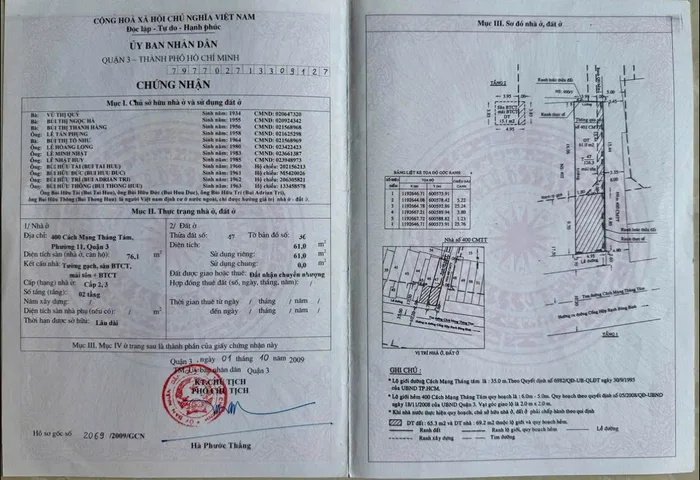 Bán Nhà Mặt Tiền 400-402 CMT8, P. 11, Q.3