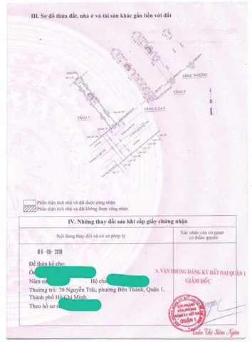 Bán Nhà Mặt Tiền 70 nguyễn trãi, Bến Thành, quận 1