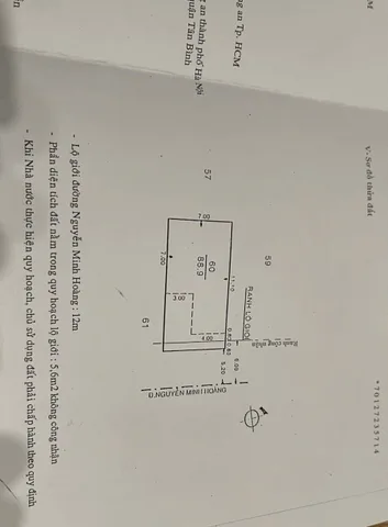 Bán Nhà Mặt Tiền 122 Nguyễn Minh Hoàng, P.12, Tân Bình