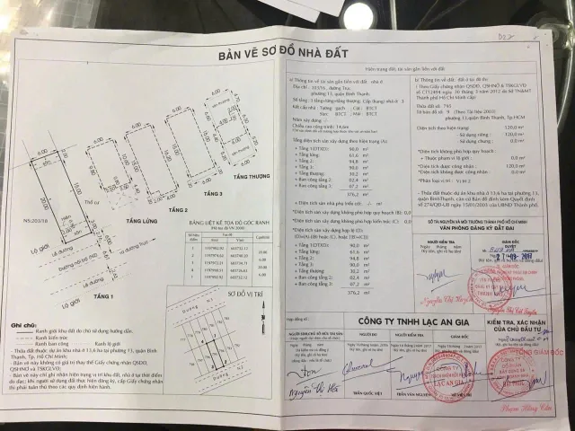 Bán Nhà Hẻm 203/16 Đặng Thuỳ Trâm, P13, Bình Thạnh
